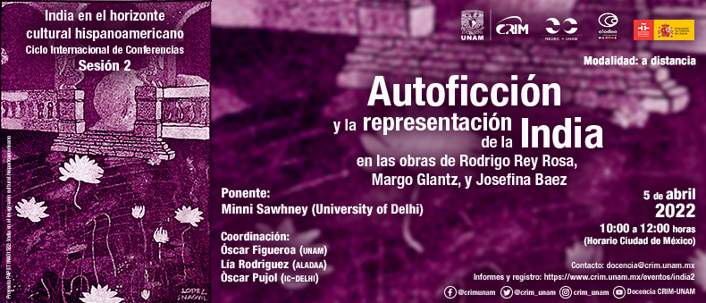 Autoficción y la representación de la India en las obras de Rodrigo Rey Rosa, Margo Glantz, y Josefina Baez